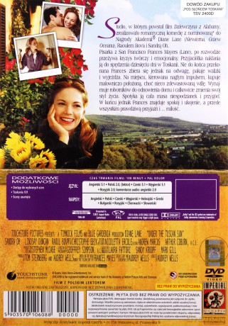 Pod słońcem Toskanii [DVD]