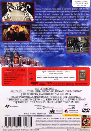 101 dalmatyńczyków [DVD]