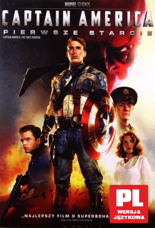 Captain America Pierwsze Starcie [DVD]