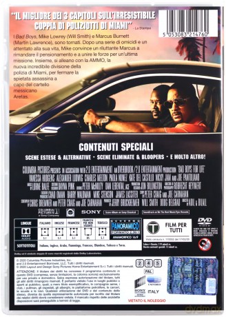 Bad Boys For Life [DVD]