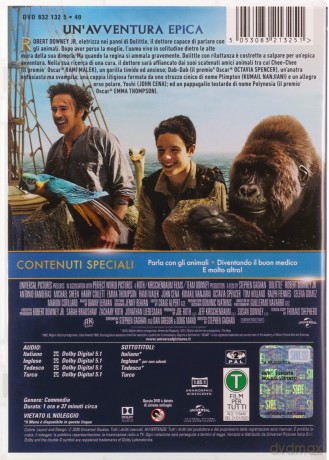 Dolittle (Doktor Dolittle) [DVD]
