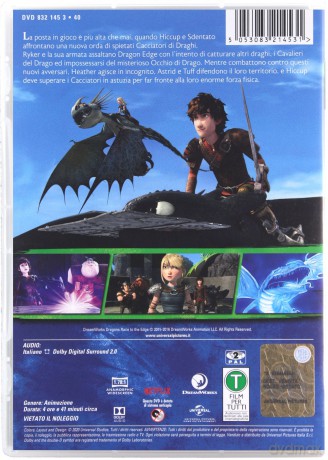 Dragons: Race to the Edge: Season 2 (Jeźdźcy Smoków: Na końcu świata: Sezon 2) [2DVD]