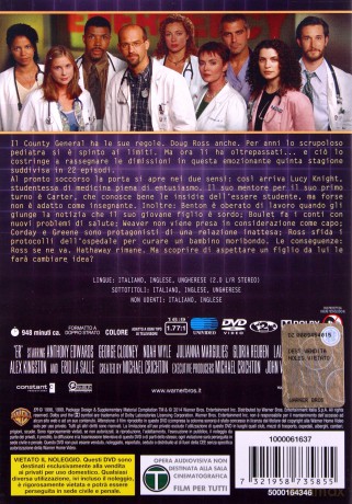 E.R.: Season 5 (Ostry dyżur: Sezon 5) [DVD]