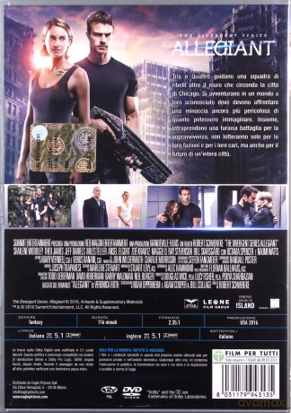 The Divergent Series: Allegiant (Wierna) [DVD]