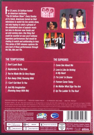 Ed Sullivan's Rock 'N' Roll Classics - the Temptations and the Supremes [DVD]
