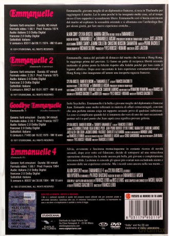 Emmanuelle Collection: Emmanuelle / Emmanuelle 2 / Goodbye Emmanuelle / Emmanuelle 4 [4DVD]
