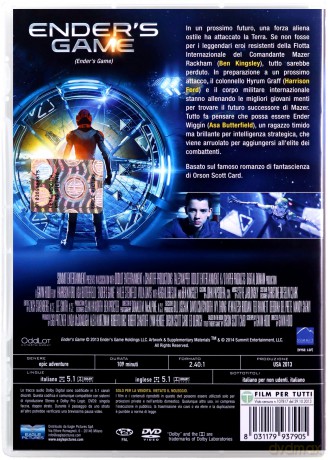 Ender's Game (Gra Endera) [DVD]