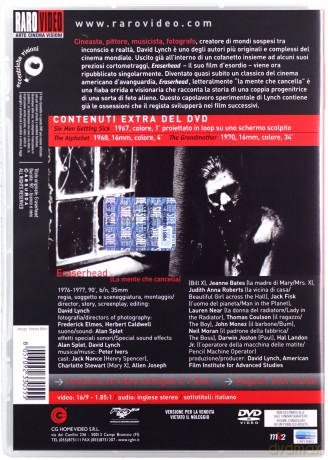 Eraserhead (Głowa do wycierania) [DVD]