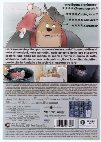 Ernest & Celestine (Ernest i Celestyna) [DVD]
