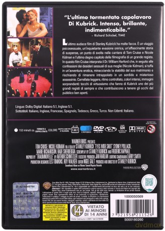 Eyes Wide Shut (Oczy szeroko zamknięte) [DVD]