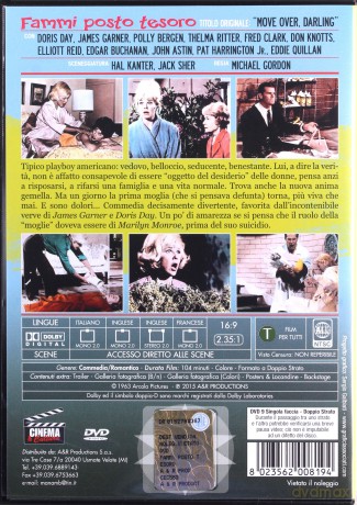 Move Over, Darling (Przesuń się, kochanie) [DVD]