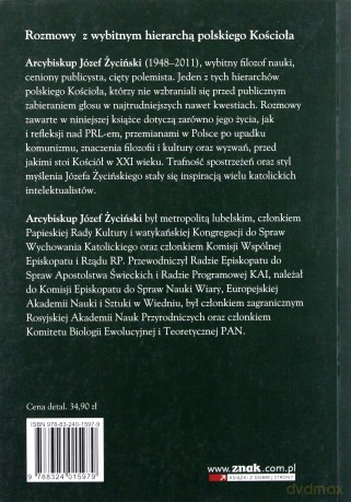 Niewidzialne światło - Józef Życiński, Dorota Zańko, Jarosław Gowin [KSIĄŻKA]