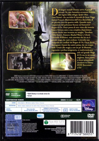 Oz: Wielki i Potężny [DVD]