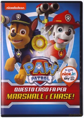 Paw Patrol: This case is for Marshall & Chase! (Psi patrol) [DVD]