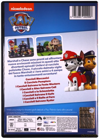 Paw Patrol: This case is for Marshall & Chase! (Psi patrol) [DVD]
