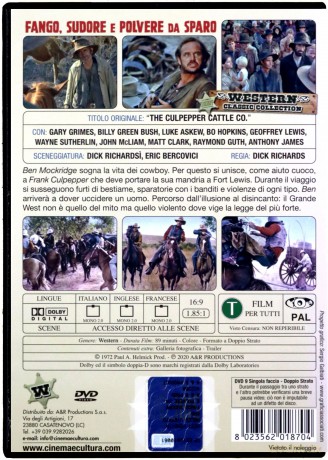 The Culpepper Cattle Co. (Bydło Culpeppera) [DVD]