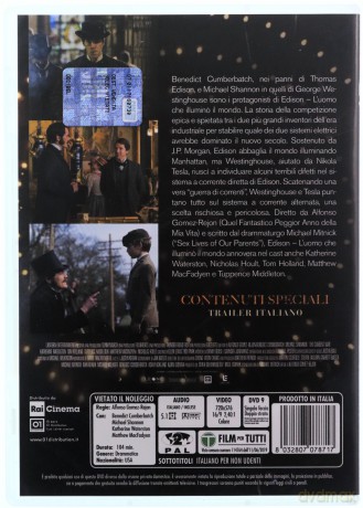 The Current War (Wojna o prąd) [DVD]