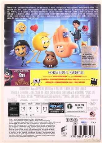 The Emoji Movie (Emotki. Film) [DVD]