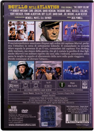The Enemy Below (Podwodny wróg) [DVD]