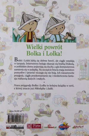 Nowe przygody Bolka i Lolka - Wojciech Bonowicz, Grzegorz Gortat, Ewa Karwan-Jastrzębska, Joanna Olech, Anna Onichimowska, Michał Rusinek, Wojciech Widłak, Maciej Wojtyszko [KSIĄŻKA]