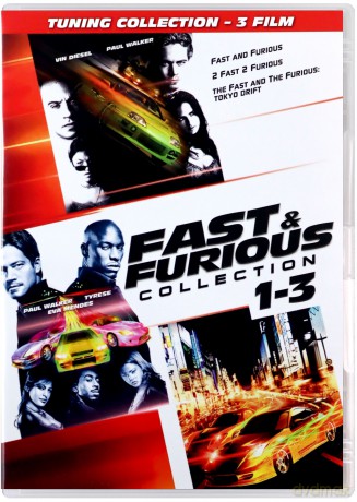The Fast and the Furious 1-3 (Szybcy i wściekli 1-3) [3DVD]