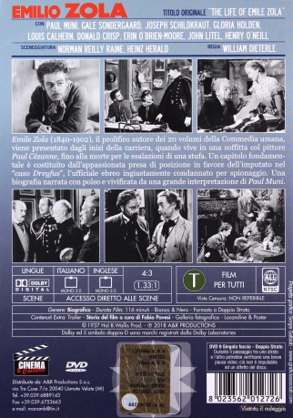 The Life of Emile Zola (Życie Emila Zoli) [DVD]