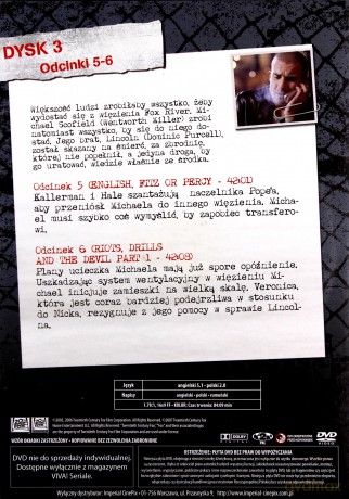 Skazany na śmierć Sezon 1 Odcinki 5-6 [DVD]