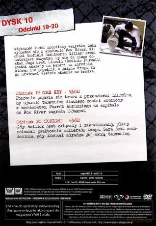 Skazany na śmierć Sezon 1 Odcinki 19-20 [DVD]