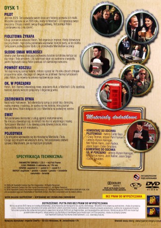 Jak poznałem Waszą Matkę Sezon 1 Dysk 1 [DVD]