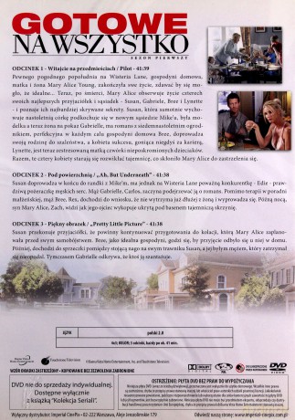 Gotowe na wszystko Sezon 1 Płyta 1 [DVD]