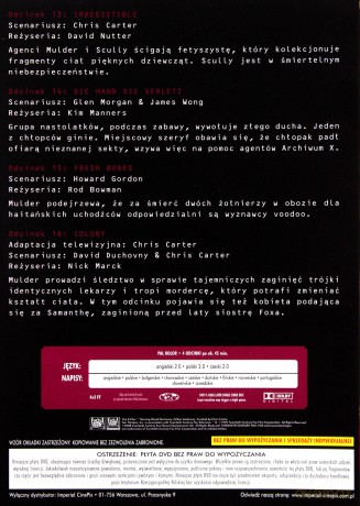 Z archiwum X Dysk 4 [DVD]