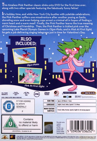 The Pink Panther. A pink Christmas [DVD]
