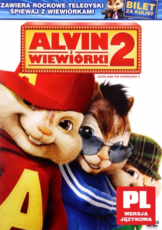 Alvin i Wiewiórki 2 [DVD]