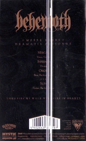 Behemoth: Messe Noire (Brown) [KASETA]