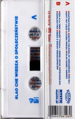 Lao Che: Wiedza o Społeczeństwie (White) [KASETA]