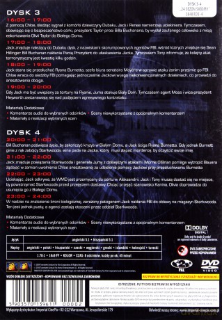 24 Sezon 7 Dysk 3-4 [2DVD]