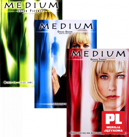 Medium sezon 1-3 Pakiet [12DVD]