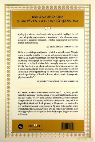 Apokryfy Nowego Testamentu. Ewangelie apokryficzne (Tom I, część 1) - Marek Starowieyski [KSIĄŻKA]