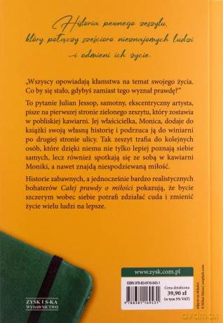 Cała prawda o miłości - Clare Pooley [KSIĄŻKA]
