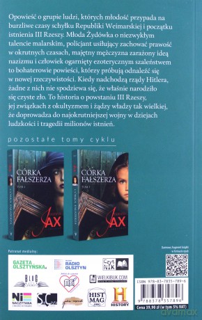 Córka fałszerza (Tom 2) - Joanna Jax [KSIĄŻKA]