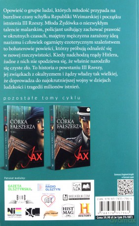 Córka fałszerza (Tom 3) - Joanna Jax [KSIĄŻKA]