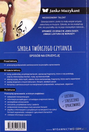 Janko Muzykant. Lektura z opracowaniem - Henryk Sienkiewicz [KSIĄŻKA]