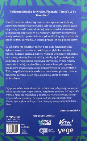 Klimat to my - Safran Foer Jonathan [KSIĄŻKA]