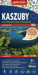 Mapa turystyczna. Kaszuby dla rowerzystów i piechurów. 1:60 000