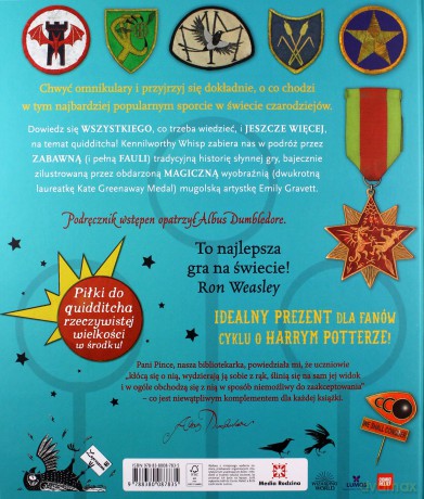Quidditch przez wieki- ilustrowany - J.K. Rowling [KSIĄŻKA]