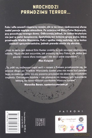 Sfora Przerwana wędrówka - ERIN HUNTER [KSIĄŻKA]
