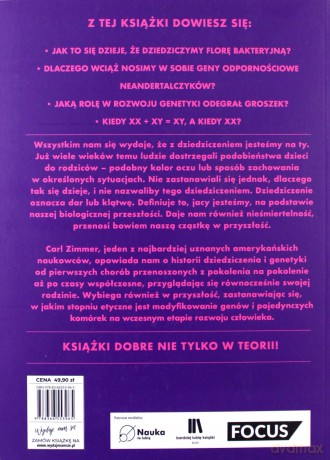 Śmiech ma po matce - Carl Zimmer [KSIĄŻKA]