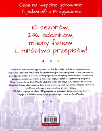 Ten, w którym są wszystkie przepisy. Książka kucharska dla miłośników serialu PRZYJACIELE - Teresa Finney [KSIĄŻKA]