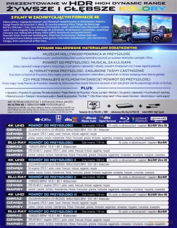 Powrót do przyszłości Trylogia (steelbook) [3xBlu-Ray 4K]+[4xBlu-Ray]