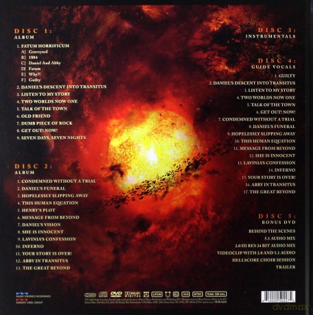 Ayreon: Transitus (earbook) [4CD]+[DVD]
